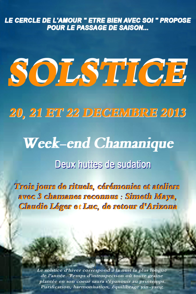 Week-end Chamanique “Solstice d’Hiver”