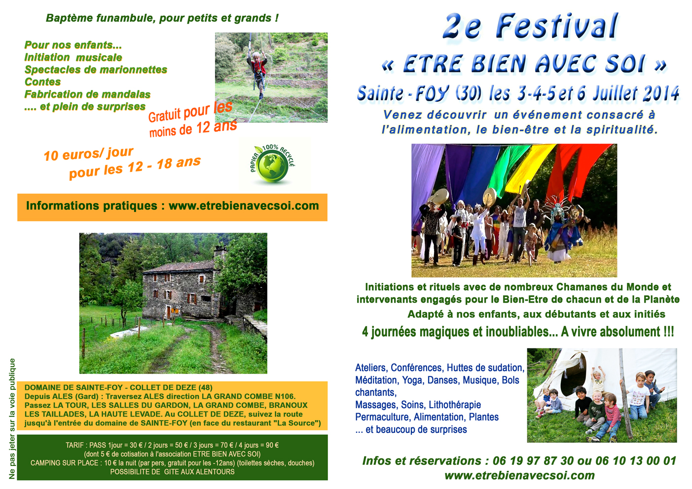 2ème Festival « Etre Bien Avec Soi » 2014